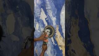 marble wall texture painting|how to make marble finish #shotviralvideo
