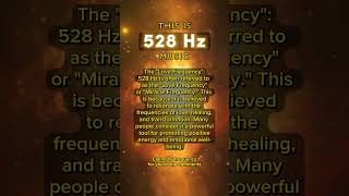 This is 528 Hz - The MIRACLE LOVE TONE 💛 #solfeggio