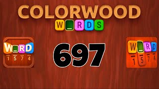 COLORWOOD WORDS Cryptogram level 697