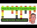 How To Build an IT Capability Model - Framework and Source Files Included!