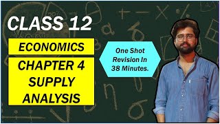 Chapter 4 : Supply Analysis | One Shot Revision | Class 12 Maharashtra Board | Economics