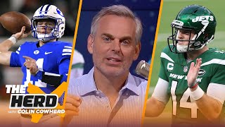 Sam Darnold deserves fair shot in Carolina, Zach Wilson wins in Jets trade — Colin | NFL | THE HERD