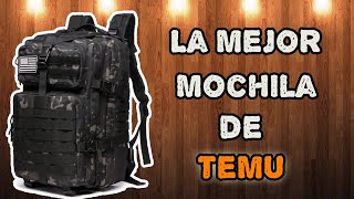 La Mejor Mochila de Temu | Mochila Táctica 50L