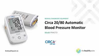 Circa 120/80 Practo Automatic Digital Blood Pressure Monitor 👉 TheHealthPoint™