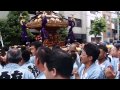 築地　波除稲荷神社　つきじ獅子祭２０１５　築六　神輿渡御　２０１５．６．１４