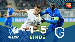 🎬KAA Gent - KRC Genk: 1-5