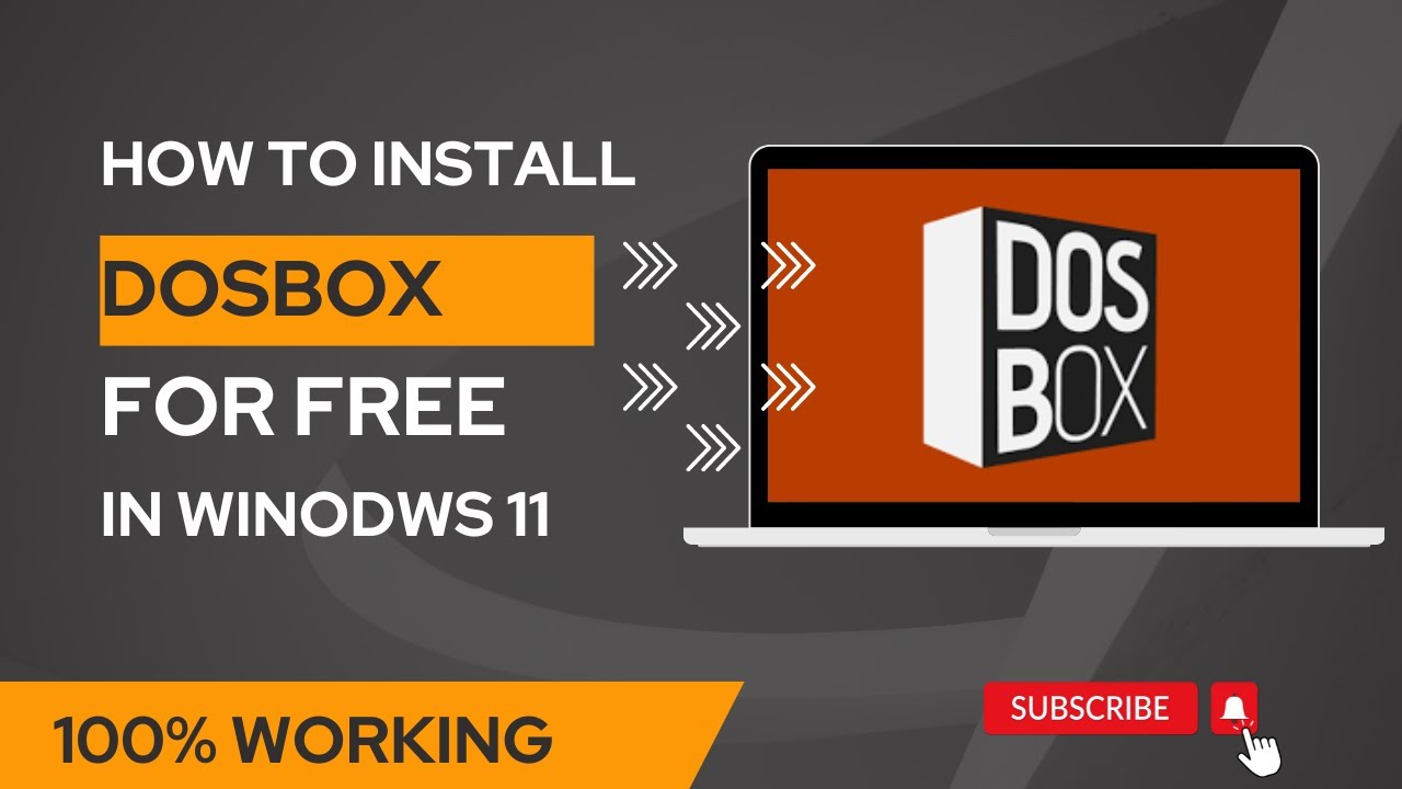 How To Install DOSBox In Windows 11| How To Write Assembly Language ...