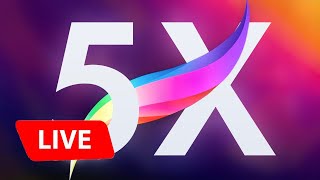 Procreate 5X Closed Beta LIVESTREAM