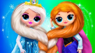 Adventures of Elsa and Anna / 30 Frozen DIYs for LOL