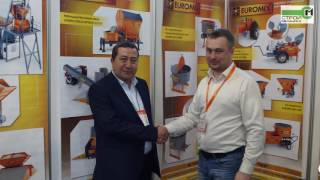 EXHIBITION UZBuild 2016 | Stand of the company MP EUROMIX and MP Stroymechanika