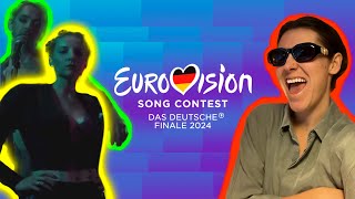 Let's REACT to GALANT - KATZE | Das Deutsche Finale 2024 🇩🇪 | Eurovision | Reaction