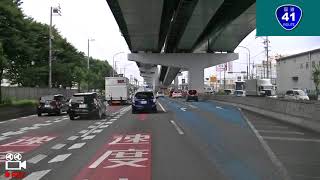 【ドラレコ】上り 国道41号線 National Route 41 Running away 小牧市