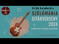 Tóth Szabolcs-Szólómánia Gitárverseny 2024