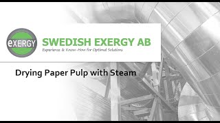 Webinar- Drying Paper Pulp with Steam