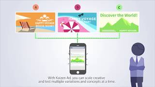 広告クリエイティブを簡単にパフォーマンスを最大化するソリューション『KAIZEN Ad』サービス紹介動画（Crevo制作実績）