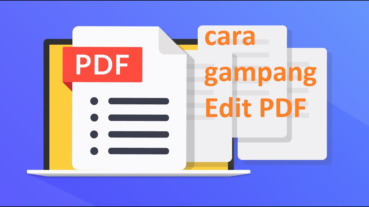 Cara Mudah Edit File PDF - YouTube