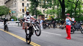 E-bike Group Ride NYC Surron Super73 ONYX Electric Enduro Street Take Over