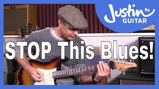 59 Second Guitar Lesson: STOP This Blues (#007)