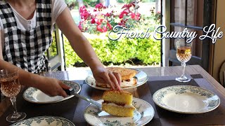 We found eggs in the garden!! ❘ British dessert VICTORIA SPONGE ❘ French Country Living