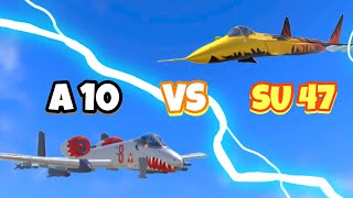 Roblox Military Tycoon - A10 VS SU 47 ( WHAT MAKES THEM DIFFERENT? )