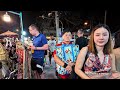 long walk at sunday night market chiang mai thailand in 4k dji pocket 3 night mode