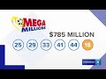 here are the winning numbers for tuesday s $785m mega millions jackpot