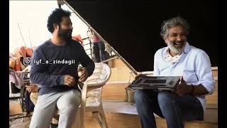 #ntr #behind the #rrr scenes #ramcharan #ssrajamouli #mmkeeravani #trending #rrrntr #rrrramcharan