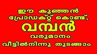 ഈ കുഞ്ഞൻ പ്രോഡക്റ്റ് കൊണ്ട്, വമ്പൻ വരുമാനം #SmallBusinessIdeas #malayalambusiness #lowinvestment