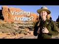 Arches National Park Pilot Timed Entry System