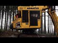 A komatsu xt445l walk around