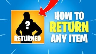 How to Return Fortnite Items (Refund Skin, Pickaxe, Emote, Glider)