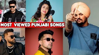 Top 100 Most Viewed Punjabi Songs On YouTube Of All Time