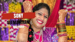 Sony Seemantham 2024 | Full Video | Rasoi III | NJ | Vasul Artistics