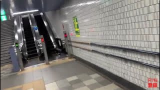 【東芝】4X エスカレーター　八木山動物公園駅 4X escalator Yagiyama Zoological Park station Sendai Subway Miyagi Japan