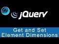 Get and Set Element Dimensions - jQuery Ultimate Programming Bible
