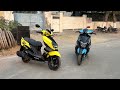 new tvs ntorq 125 vs suzuki avenis 125 detailed comparison powerontorque