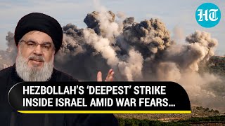 Israel Vs Hezbollah War Soon? Iran-Backed Group Scores ‘Deepest Strike’ Inside Israel | Gaza War