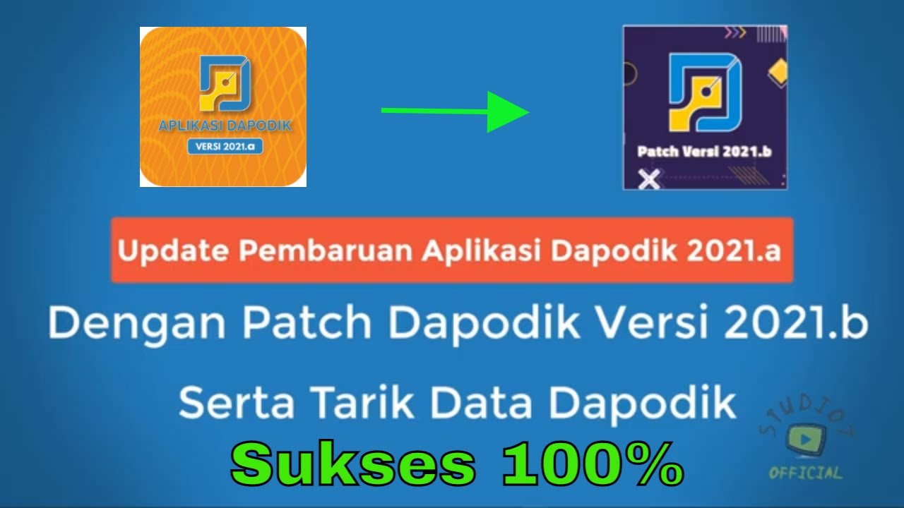 Tutorial Pembaharuan Dapodik Versi 2021.a Ke Versi 2021.b Serta Sukses ...