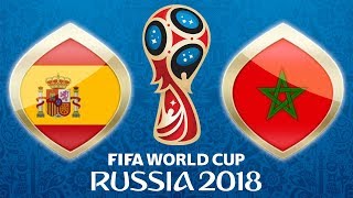Fussball WM 2018 · Spanien - Marokko · 25.06.2018 · Kaliningrad · Lets Play Fifa 18 WM PS4 #35