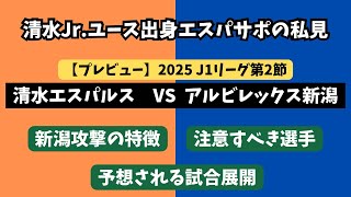 【プレビュー】今週末の清水エスパルスVSアルビレックス新潟についてプレビューします