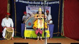 ಗಜಮುಖನ ಸ್ತುತಿಸುತ ಹೆಜ್ಜೆಹಾಕಿದ ಬಾಲ ಕಲಾವಿದೆ : ಯಕ್ಷಪೂರ್ಣಿಮೆ-2019