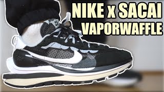 NIKE SACAI VAPORWAFFLE REVIEW \u0026 ON FEET + SIZING \u0026 RESELL PREDICTIONS + HOW TO STLYE