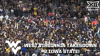 West Virginia Celebrates After Taking Down #2 Iowa State