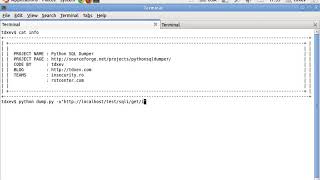 Python SQL Dumper How to make a SQL injection into GET parameters YouTube