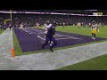 lamar jackson with a 14 yard touchdown pass to rashod bateman vs. pittsburgh steelers