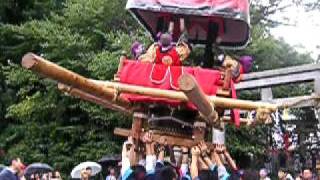 2011吉原祭（宵宮）　西組の四つ太鼓