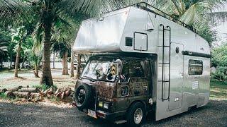 Nissan Urvan Camper & Cafe อร่อยน้อย คอยนาน กับกาแฟแบบ Moka Pot สไตล์แคมป์ปิ้ง - Rod On Tube