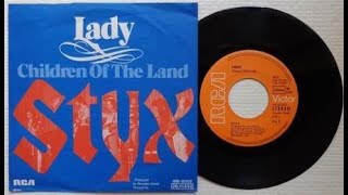 HQ  STYX   -  LADY  High Fidelity BEST VERSION  Audio Remix 70S ROCK CLASSICS & LYRICS