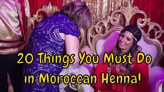 20 Things You Must Do in a Jewish moroccan Henna | רועי קאשי | דברים שחייבים לעשות בטקס חינה מרוקאי