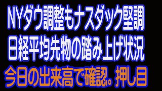 【6/6朝 NY速報】ＮＹダウ、日経平均ともにスピード調整必要か。ＶＩＸ安値更新で市場に心配の種が見つからない。【30年現役マネージャーのテクニカルで相場に勝つ】